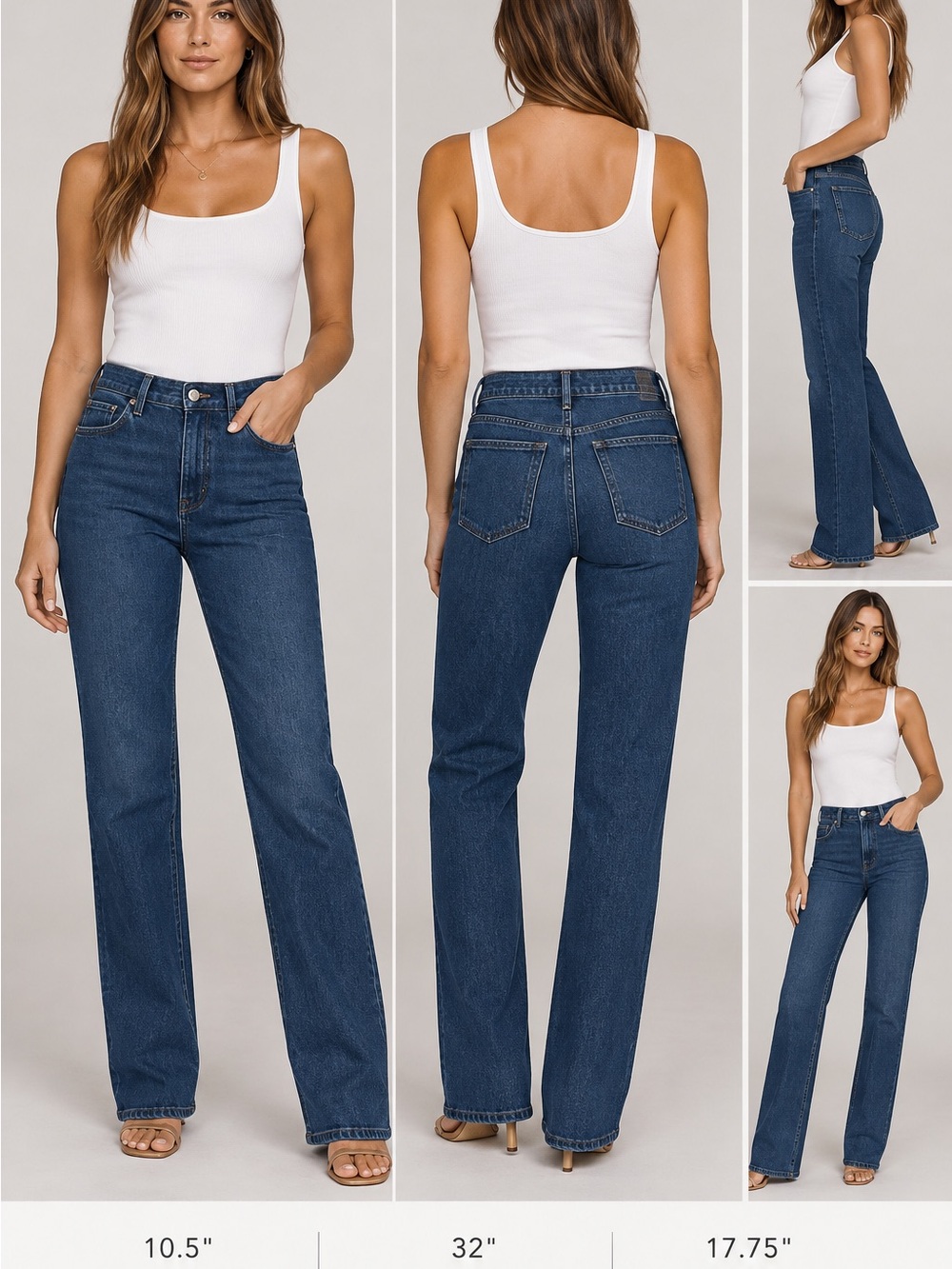 MOTHER Kick It Jeans โPinkies Upโ โ Dark Wash